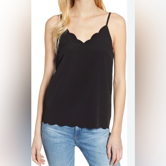 J. Crew Tops - NWT J.Crew Scalloped Cami Tank, Size 12